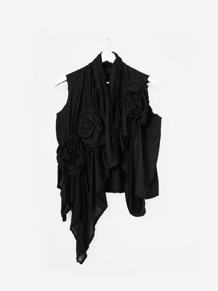 Comme des Garçons SS02 Sculptural Floral Vest