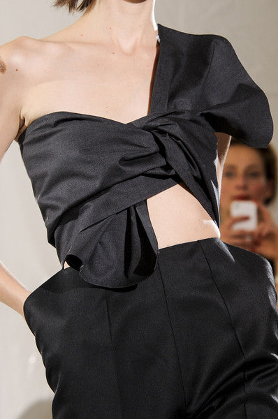 Maison Martin Margiela SS13 Silk Knot Top