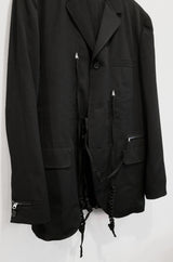 Yohji Yamamoto Pour Homme SS13 Look 26 String-Tie Full Suit