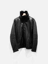 Helmut Lang AW99 Lamb Leather Astro Biker Jacket