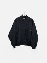 Issey Miyake Issey Sport Crinkle Nylon MA-1 Bomber