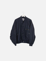 Issey Miyake Issey Sport Crinkle Nylon MA-1 Bomber