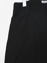 Yohji Yamamoto Deconstructed/Rebuilt Wool Gabardine Trousers