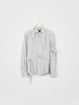 Craig Green AW16 Wool Striped Strap Shirt