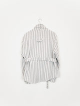 Craig Green AW16 Wool Striped Strap Shirt