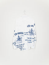 Yohji Yamamoto Pour Homme AW04 Hindi Print Shirt