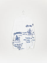 Yohji Yamamoto Pour Homme AW04 Hindi Print Shirt
