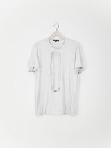 Comme des Garçons Homme Plus Cutout Zipper Tee