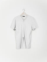 Comme des Garçons Homme Plus Cutout Zipper Tee