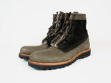 Undercover AW12 Psychocolor Military Front Zip Boots