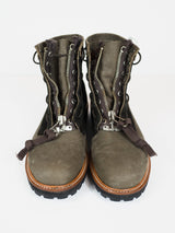 Undercover AW12 Psychocolor Military Front Zip Boots