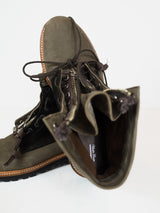 Undercover AW12 Psychocolor Military Front Zip Boots