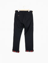 Comme des Garçons Homme Plus AW02 Raw Front Stripe Trousers