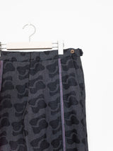 Comme des Garçons Homme Plus AW02 Raw Front Stripe Trousers