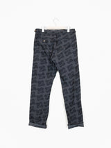 Comme des Garçons Homme Plus AW02 Raw Front Stripe Trousers