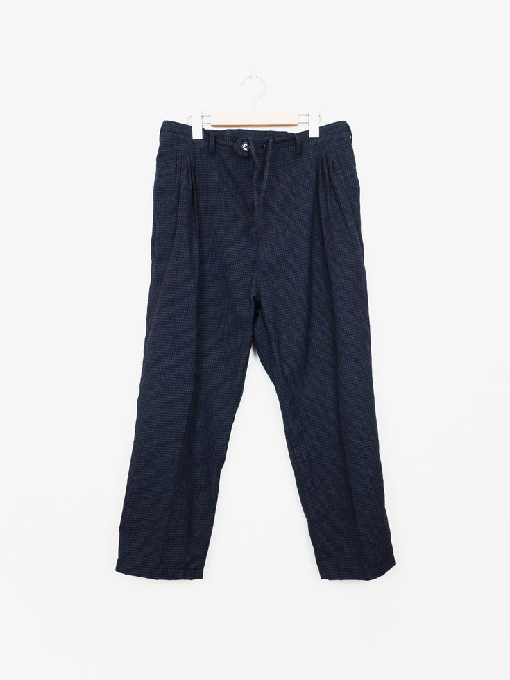 Sasquatchfabrix AW13 Tapered Micro Grid Trousers