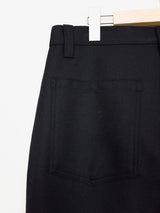 Unused AW16 Ring Zip Wool Gabardine Trousers