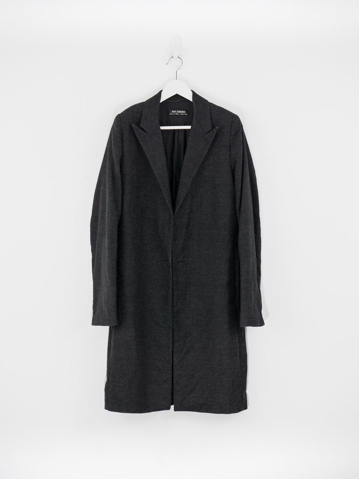 Raf Simons AW98 Satan Peak Lapel Coat