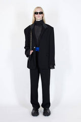 Balenciaga SS21 Jogger Waistband Tailored Fluid Pants