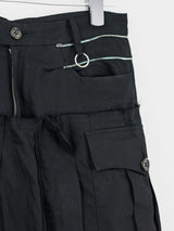 Undercover SS03 Distressed Kilted Trouser