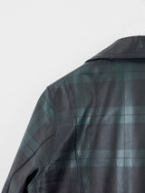 Undercover SS15 Plaid Leather Rider