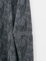 Undercover AW03 Shredded Skulls Long Sleeve