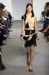 Helmut Lang SS05 Asymmetric Twisted Dress
