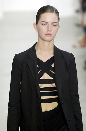 Helmut Lang SS01 Cross Strap Bound Dress