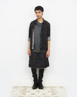 Undercover SS03 Distressed Tartan Set w/ Kilted Trouser & Shirt